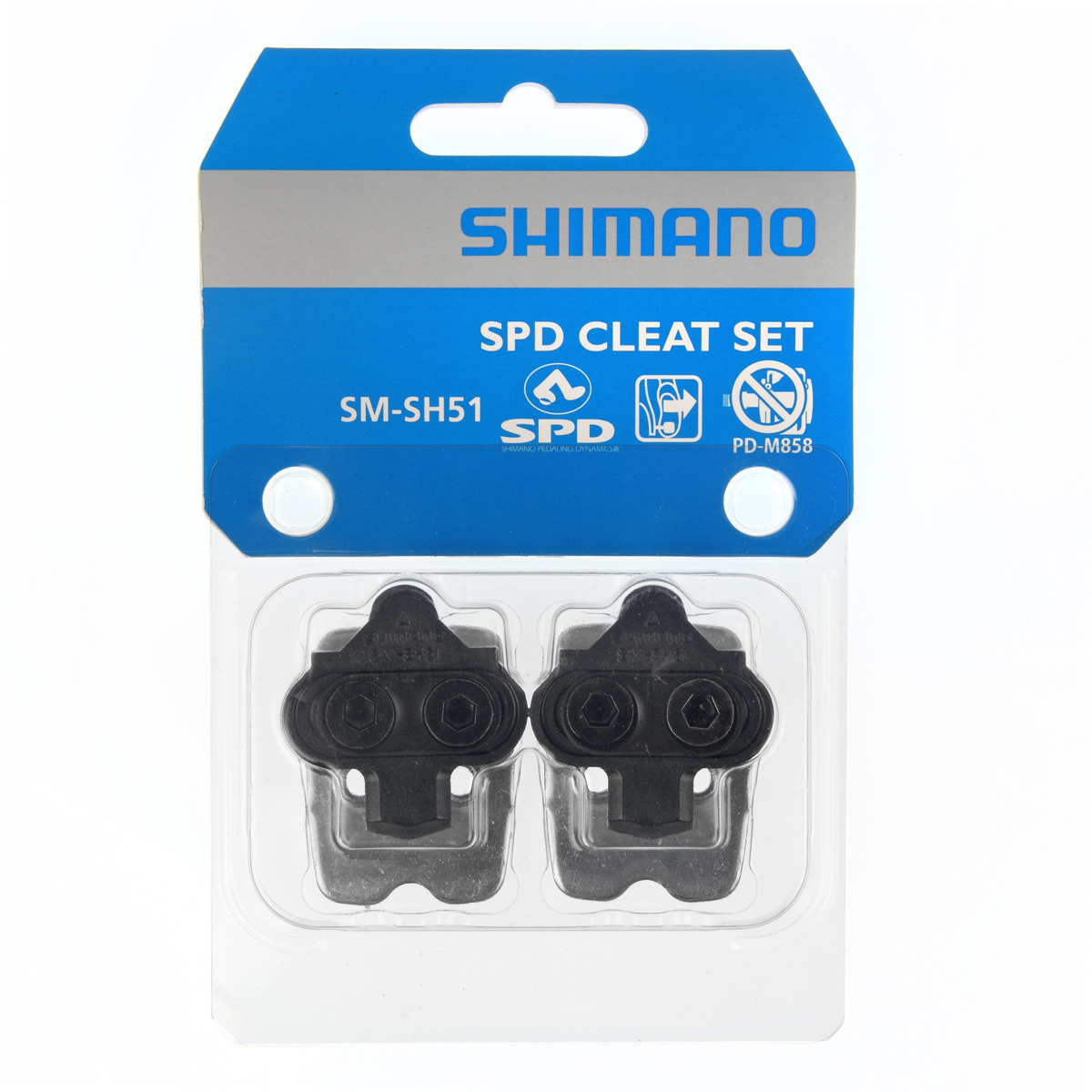 Cales SHIMANO SPD SM SH51+plaques